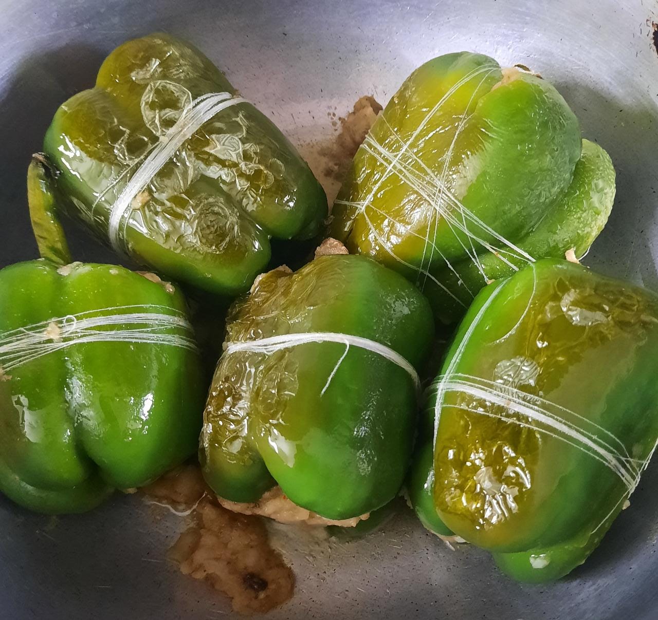 Stuffed Capsicum with Potato